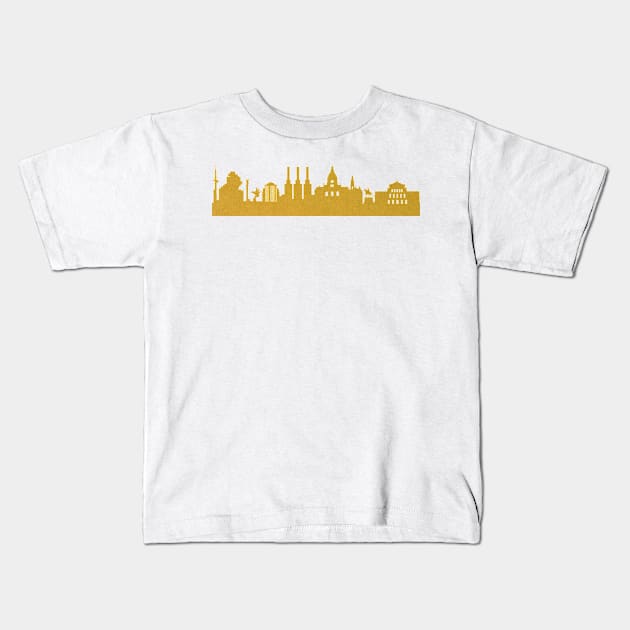 Golden Hanover Kids T-Shirt by 44spaces